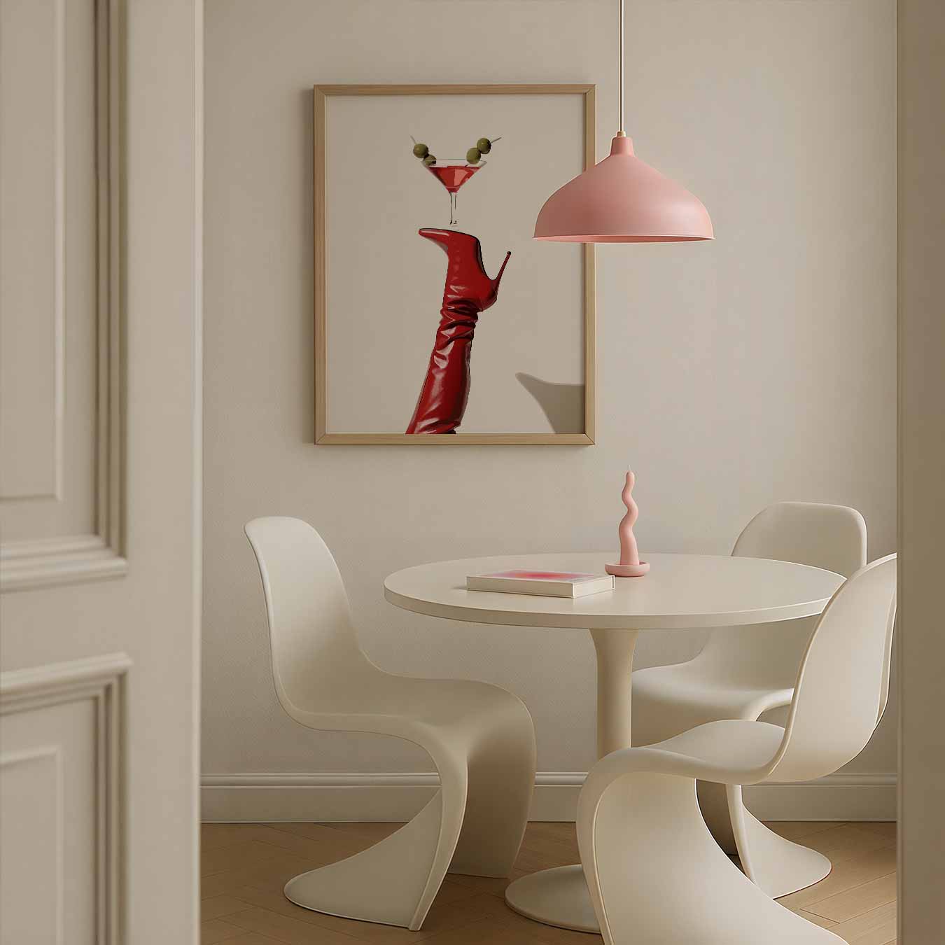 Stijlvol Cocktails & Hakjes Poster-WallArtistic
