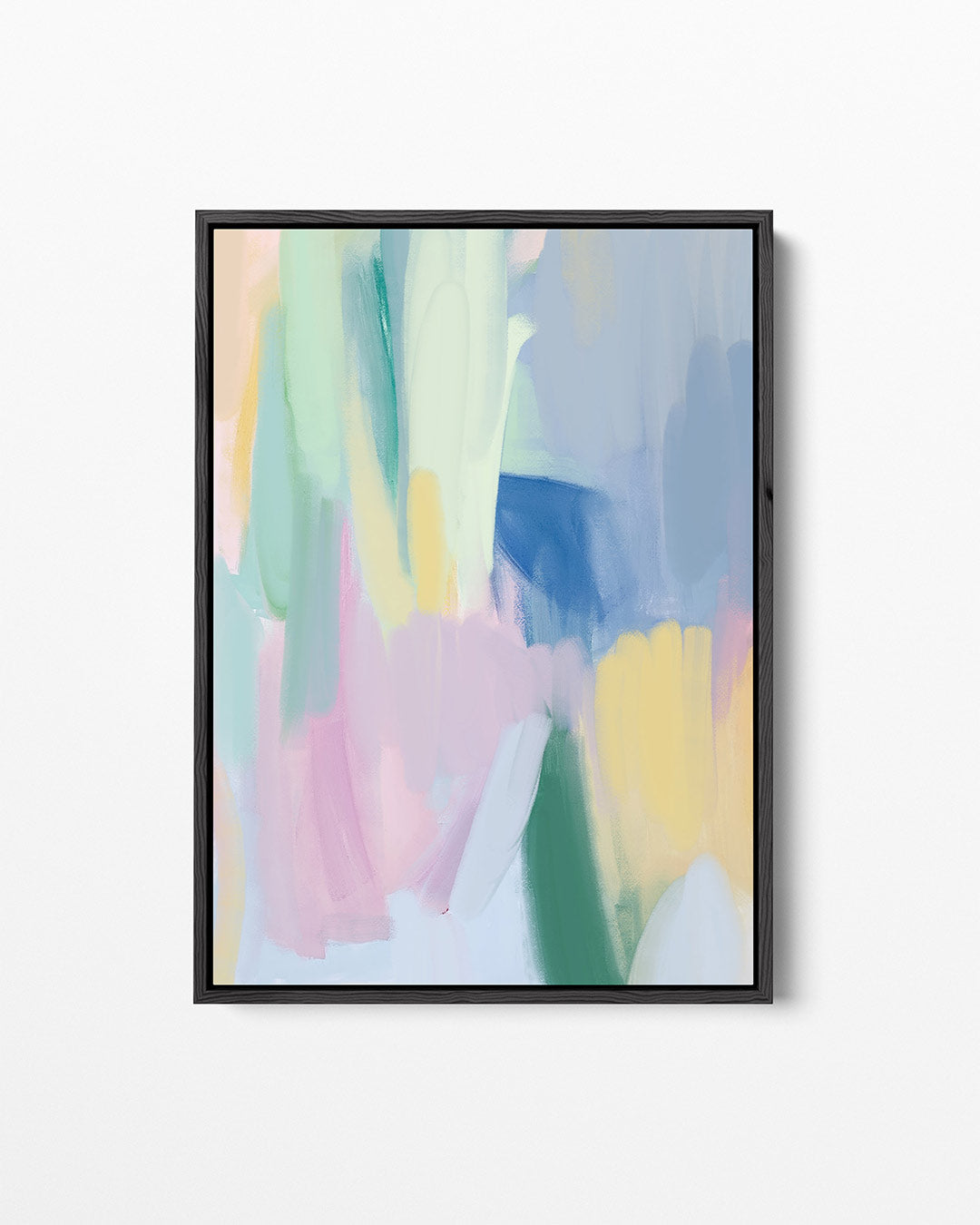 Kleurrijke vegen Kunstwerk