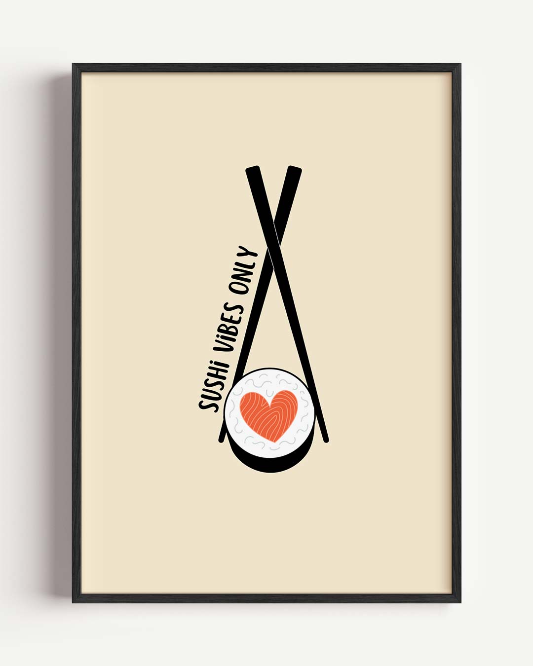 Sushi Vibes Only Poster-WallArtistic