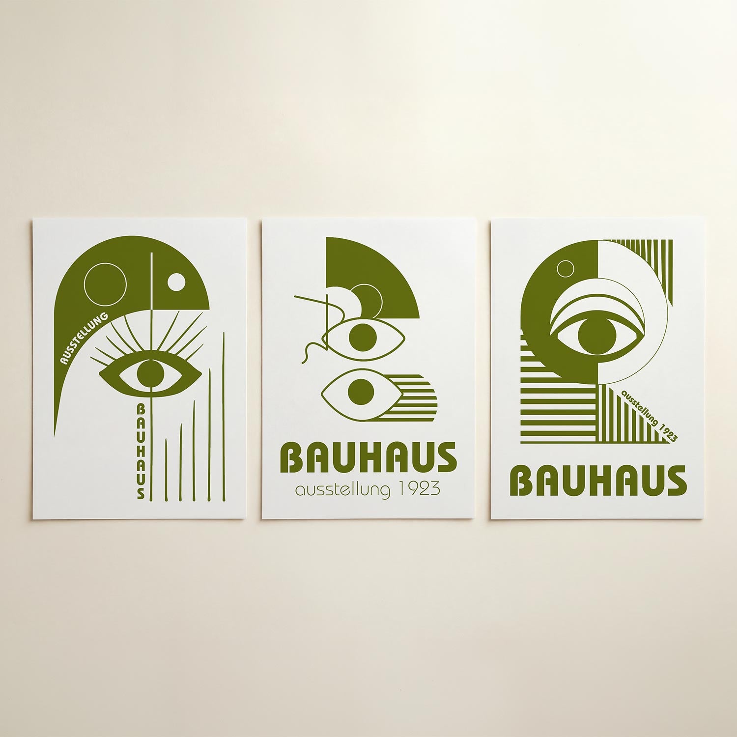 Oog en lijnen Posterset
