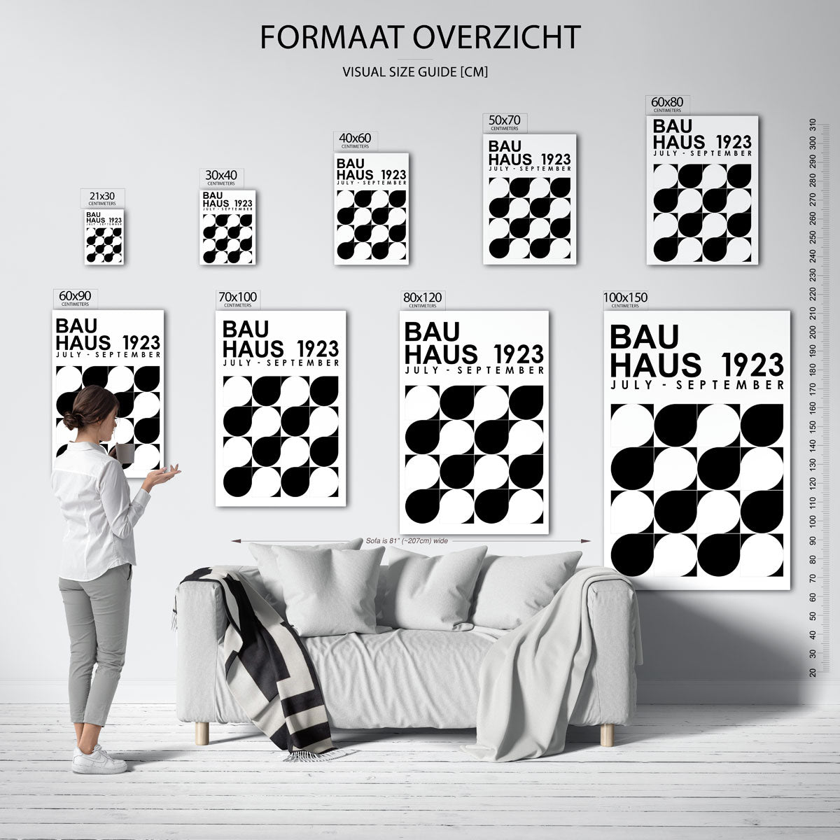 Vormen en vlakken Poster