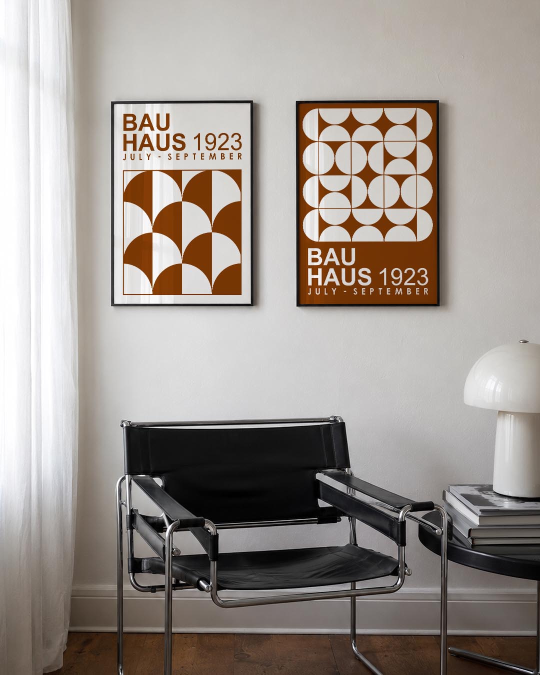 Halfronde ritmes Postersets