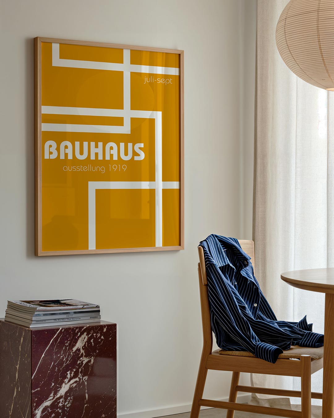 Lijnen en vlakkenspel Poster