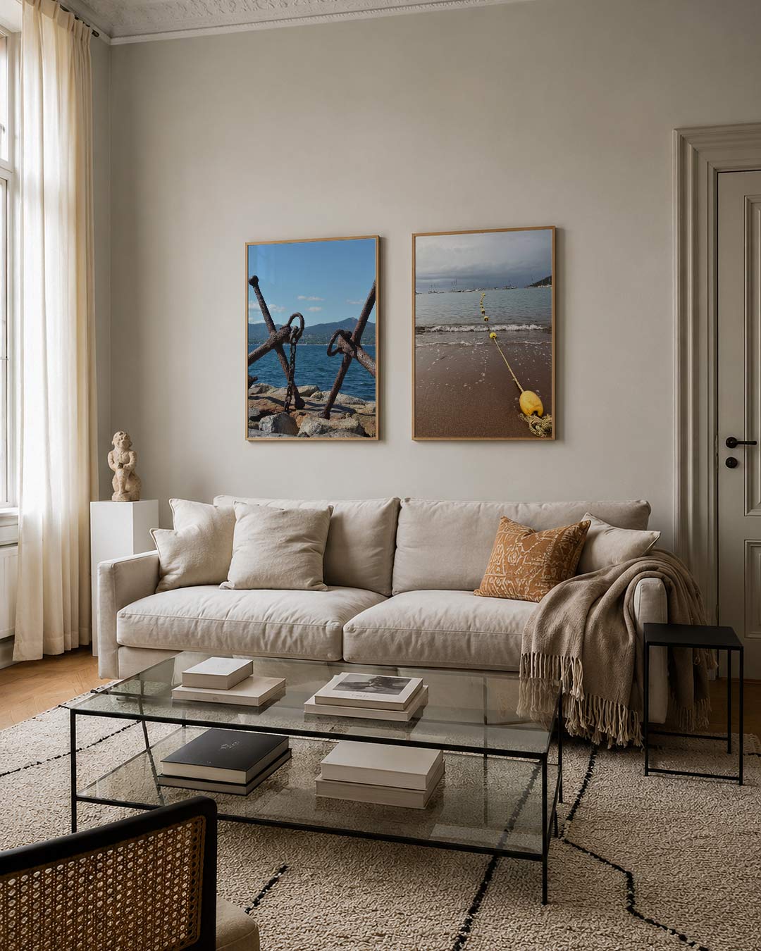 Anker en zee Posterset