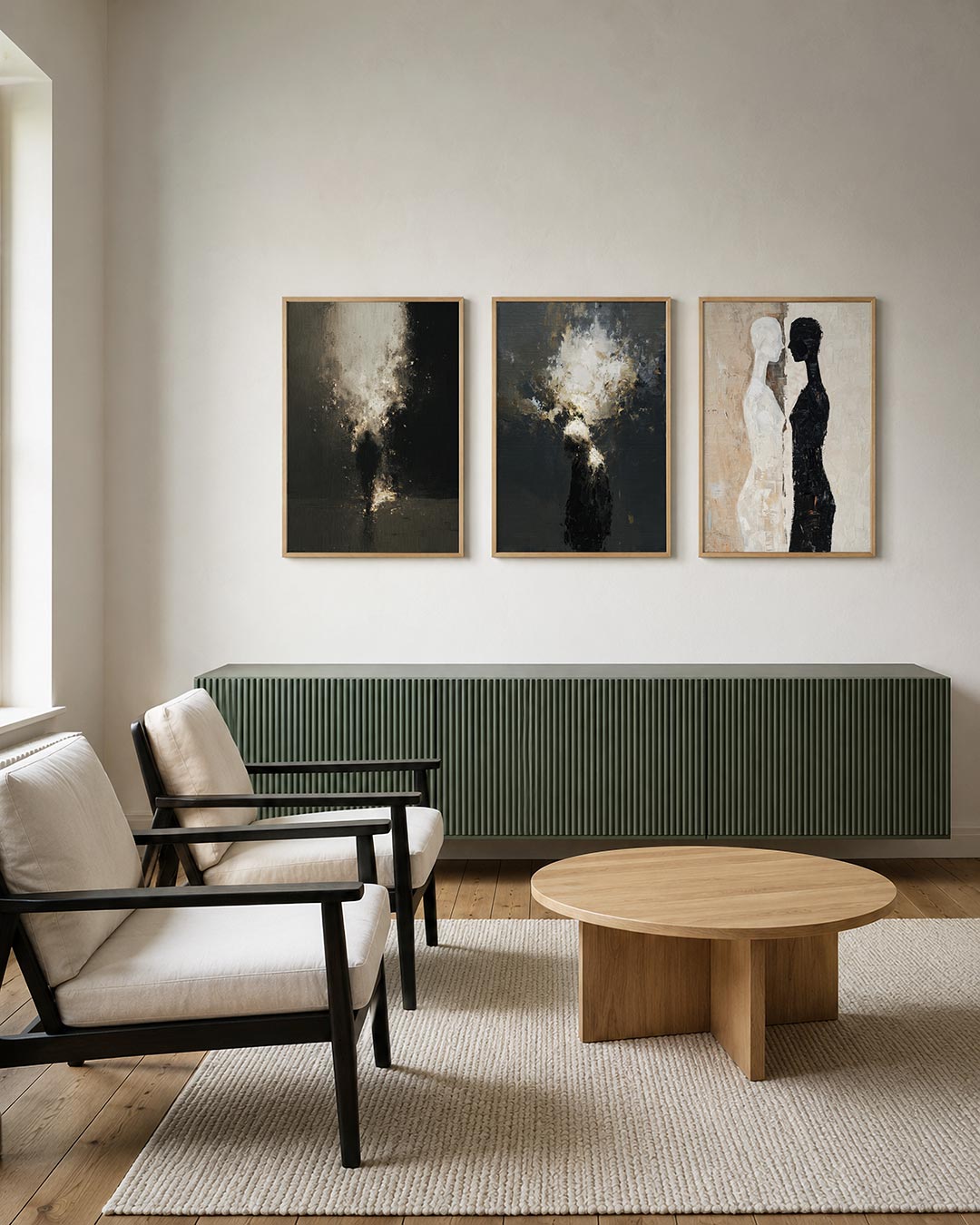 Vorm en schaduw Posterset