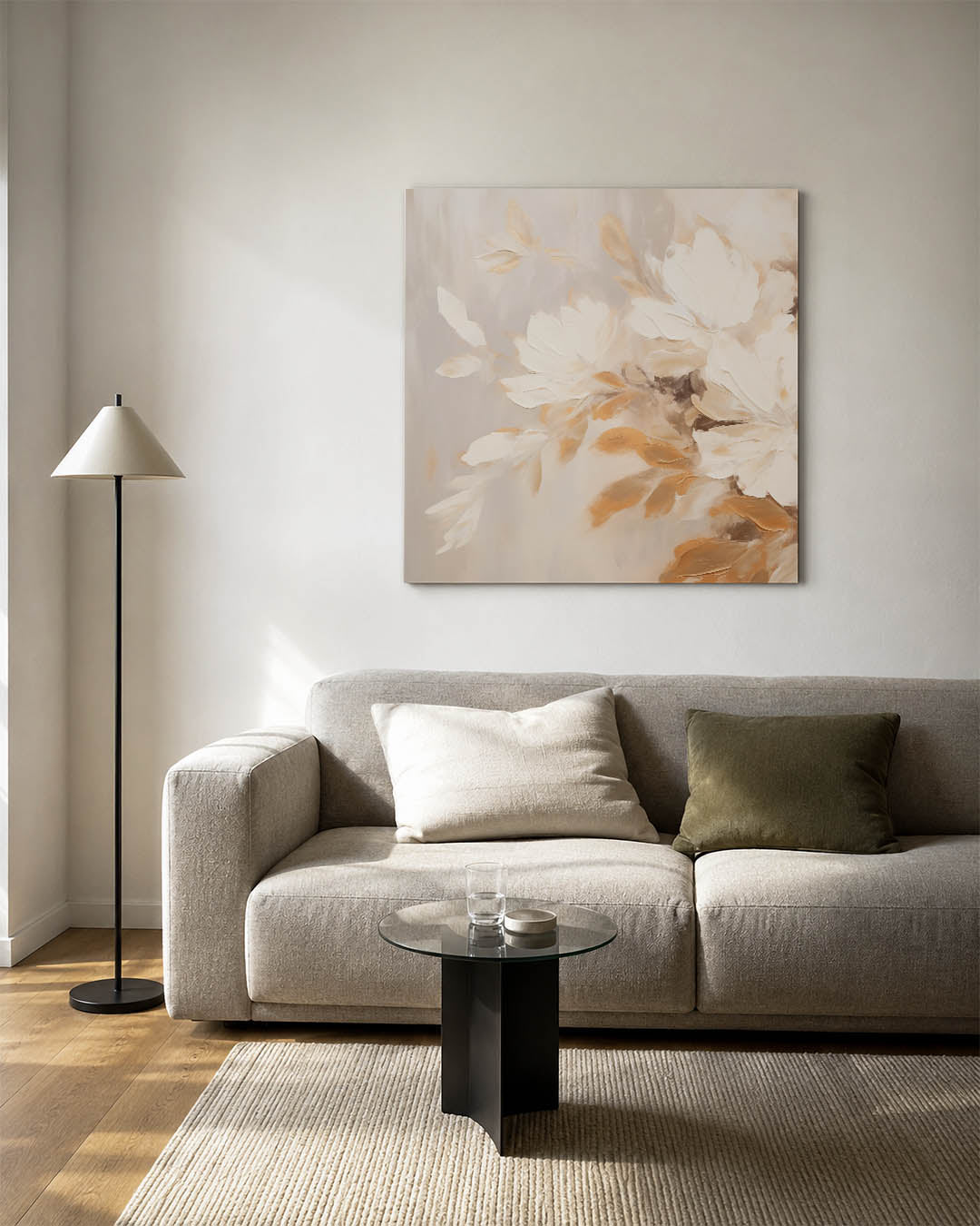 Bloemrijke harmonie Kunstwerk