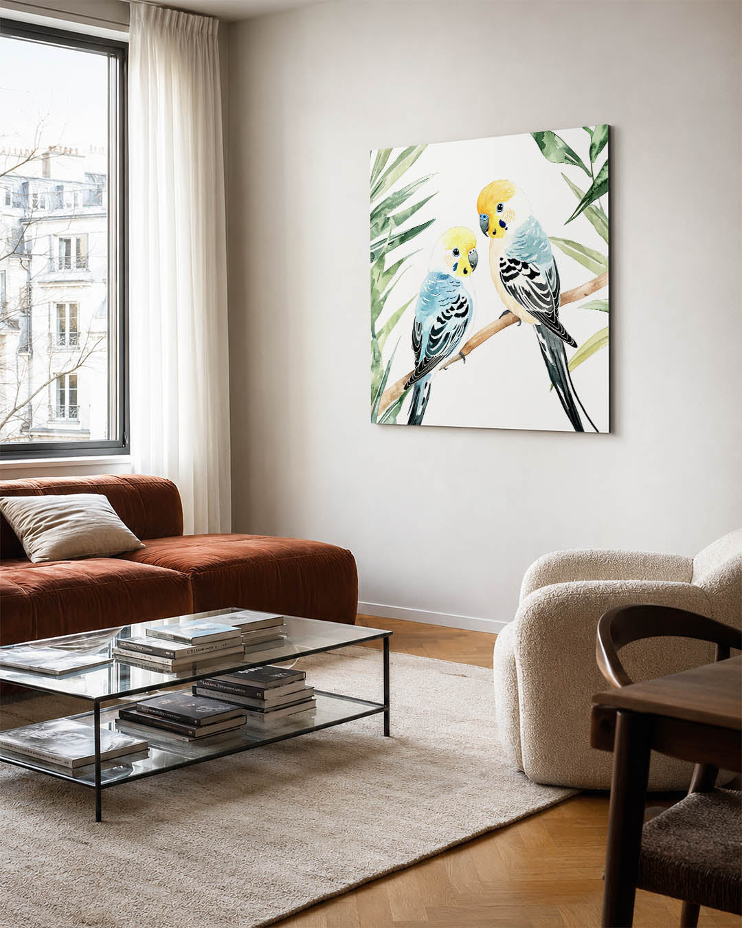 Vogels op tak Kunstwerk