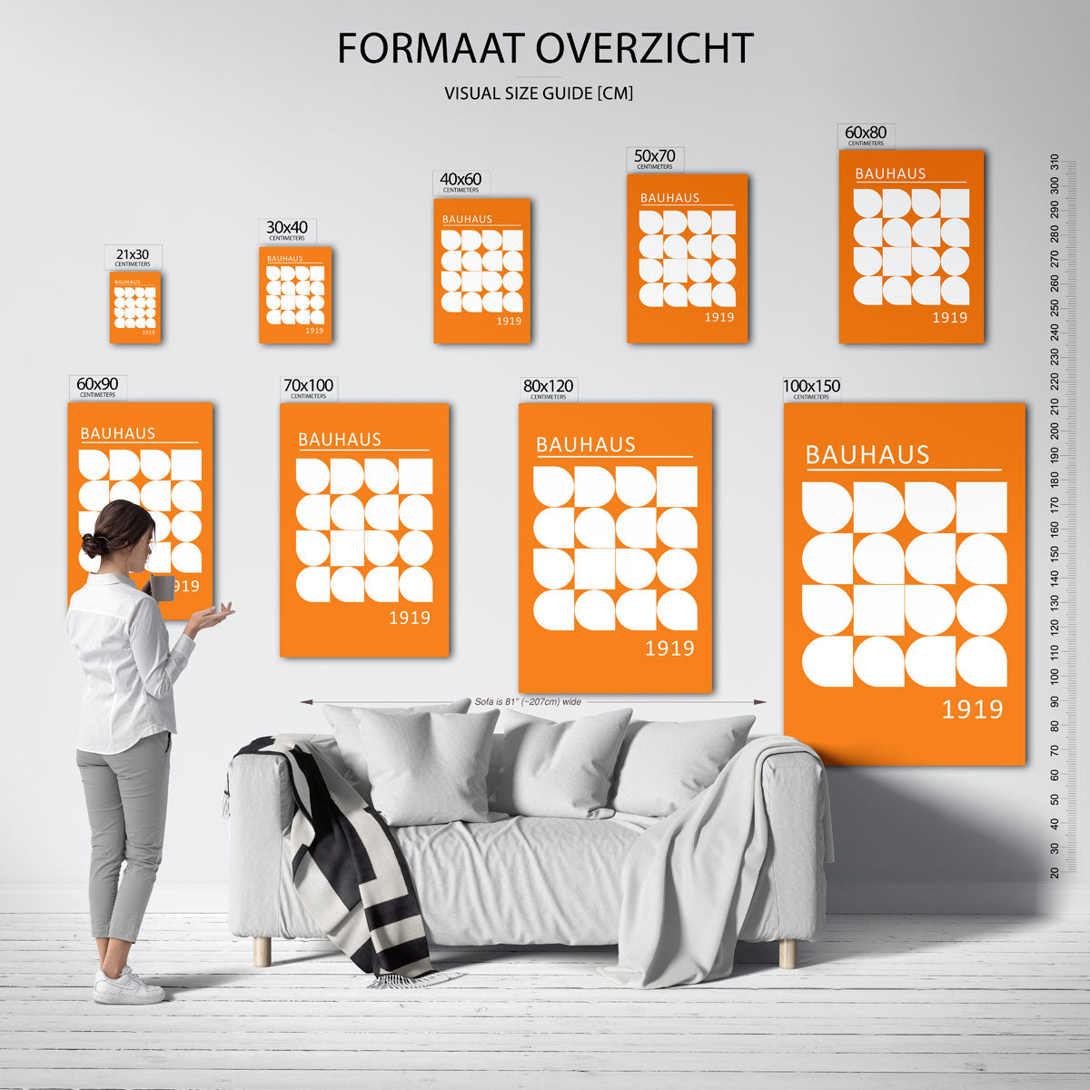 Vorm en kleur Poster