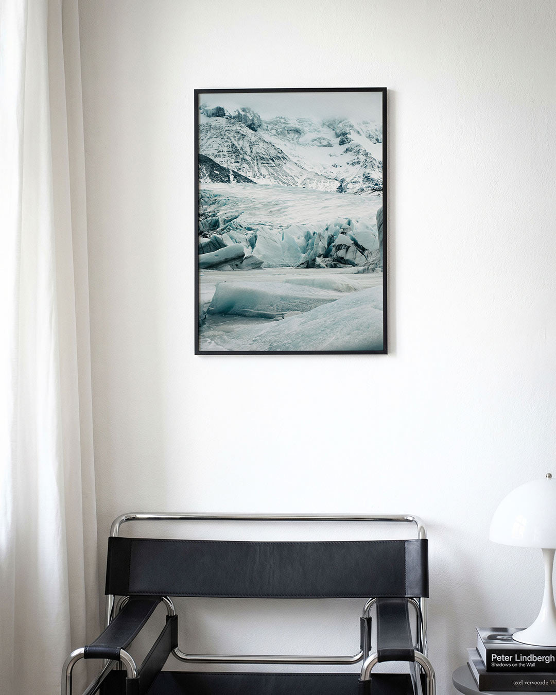 Ijslandschap bergen Poster