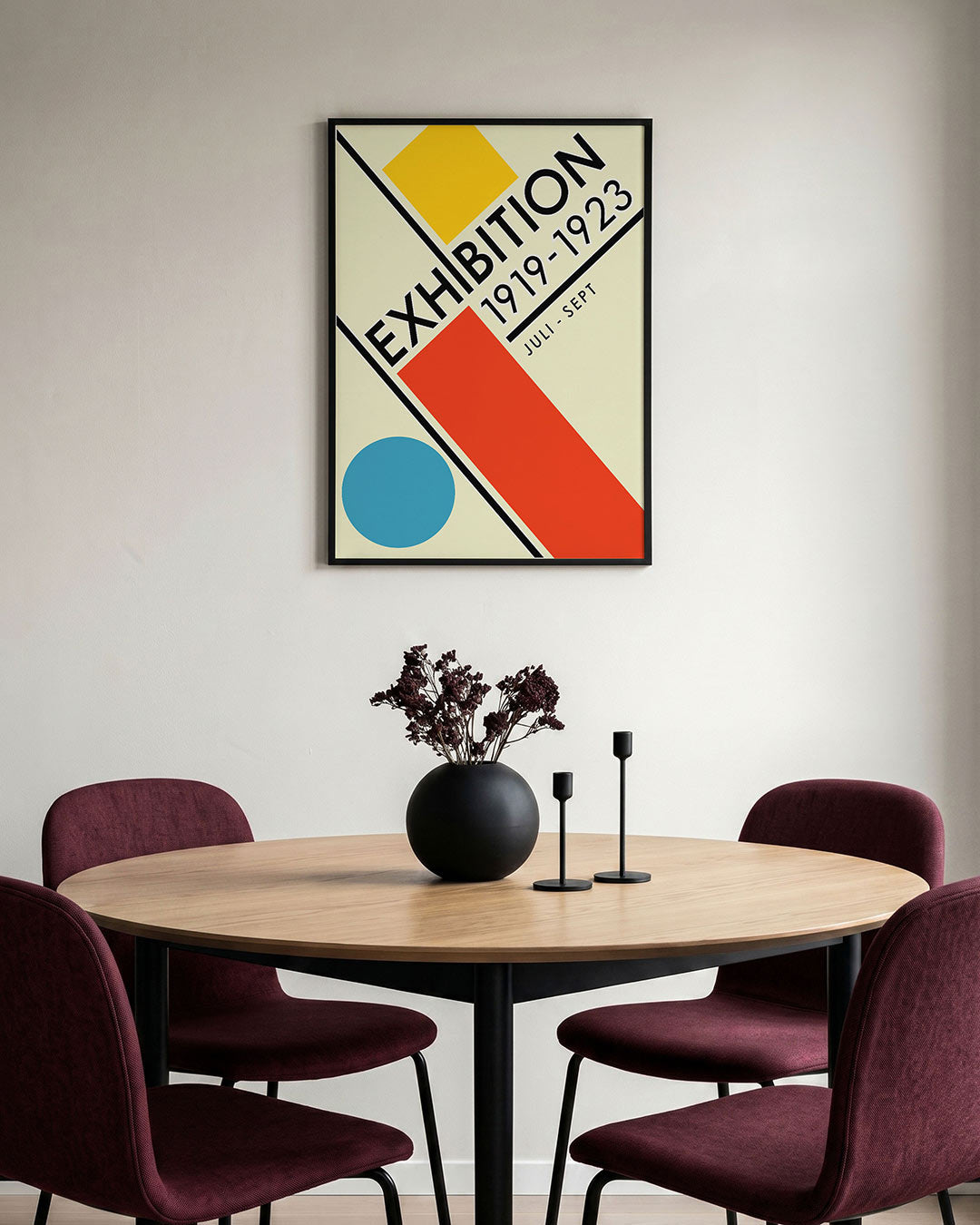 Vorm en kleur Poster