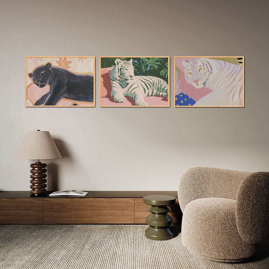 Zwarte panter rust Posterset