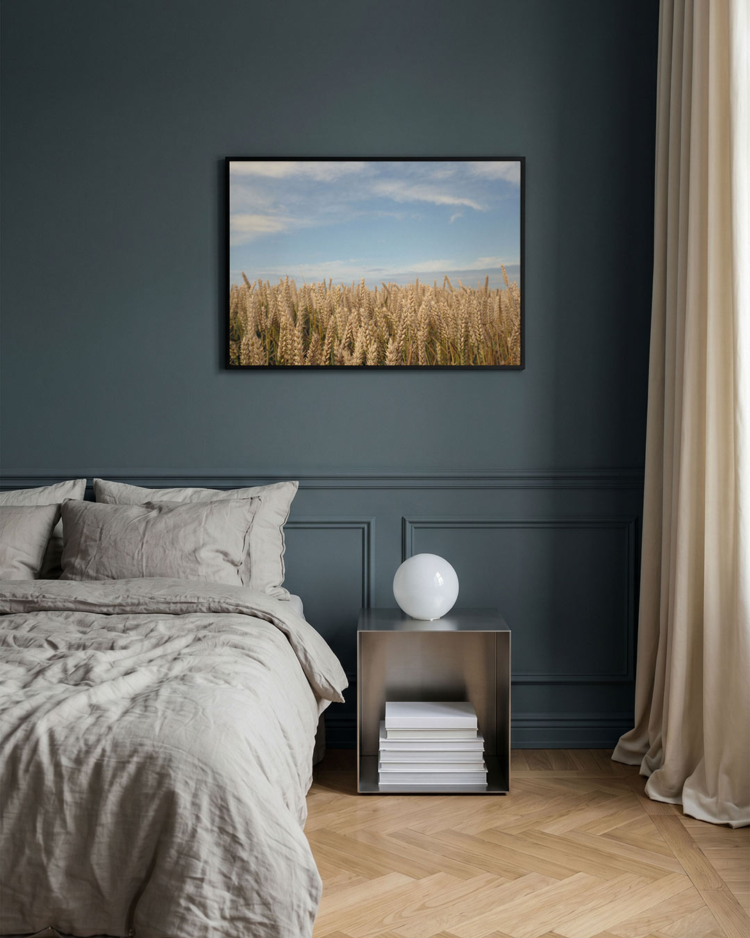 Gouden tarweveld Poster