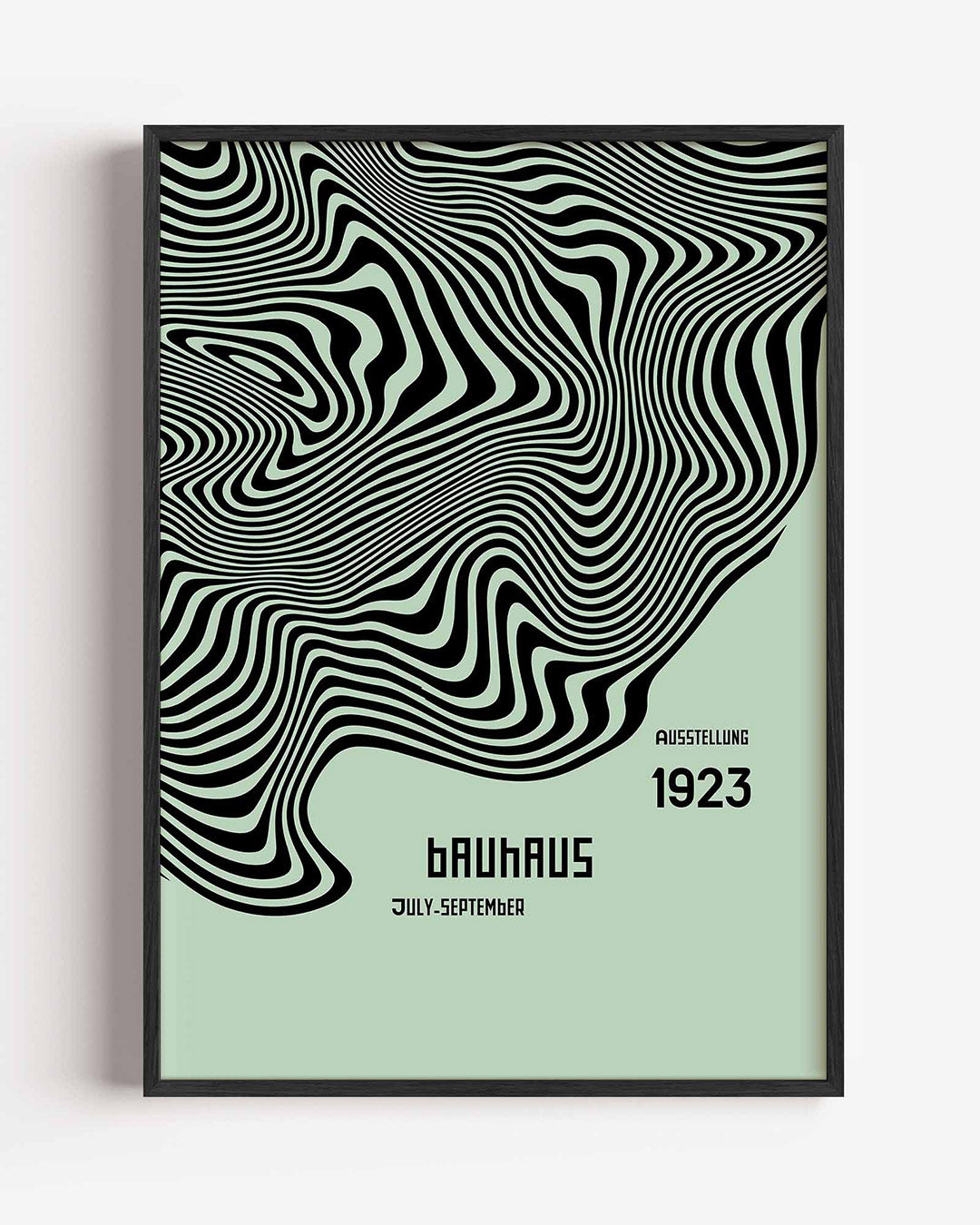 Golvend lijnenspel Poster