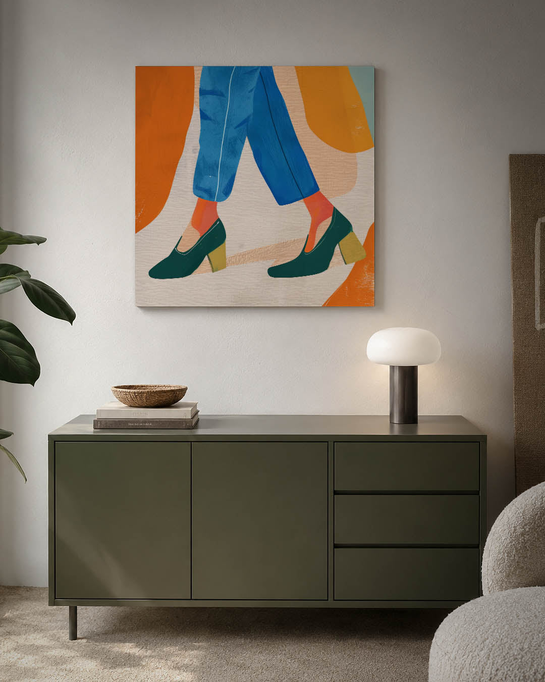 Kleurencompositie Kunstwerk