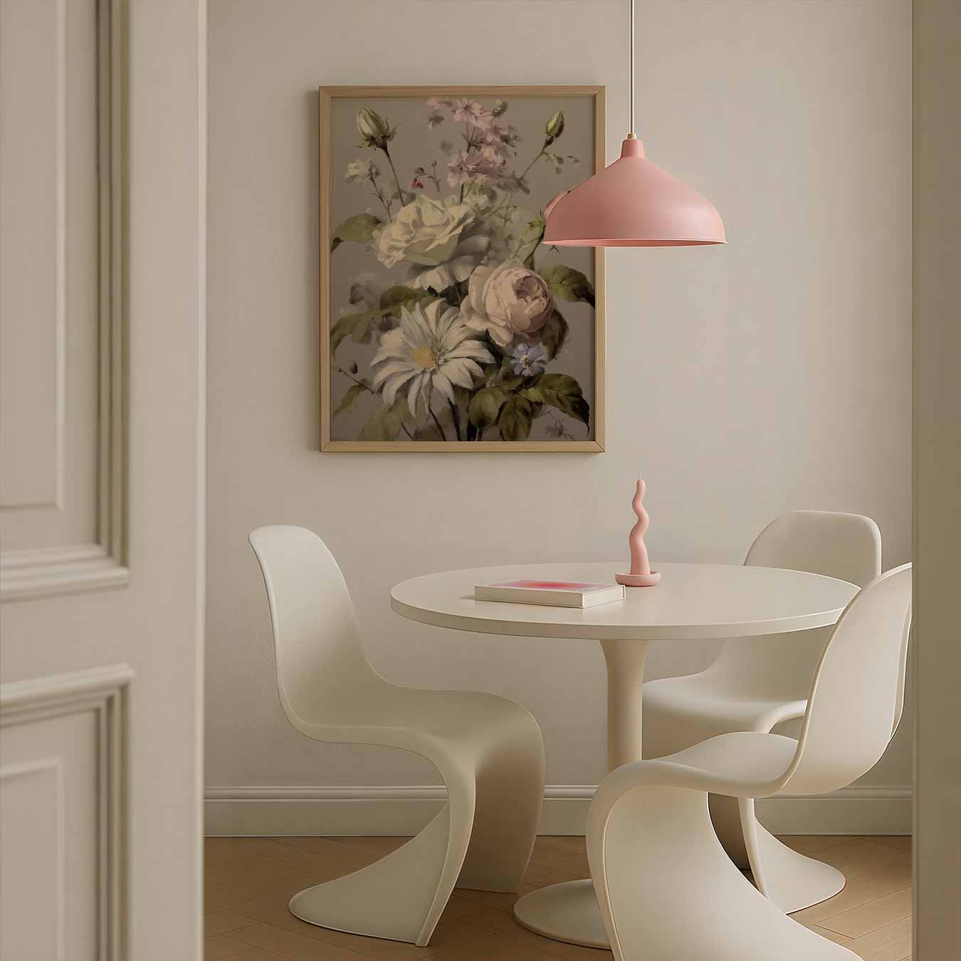 Romantische Bloemenpracht Poster-WallArtistic