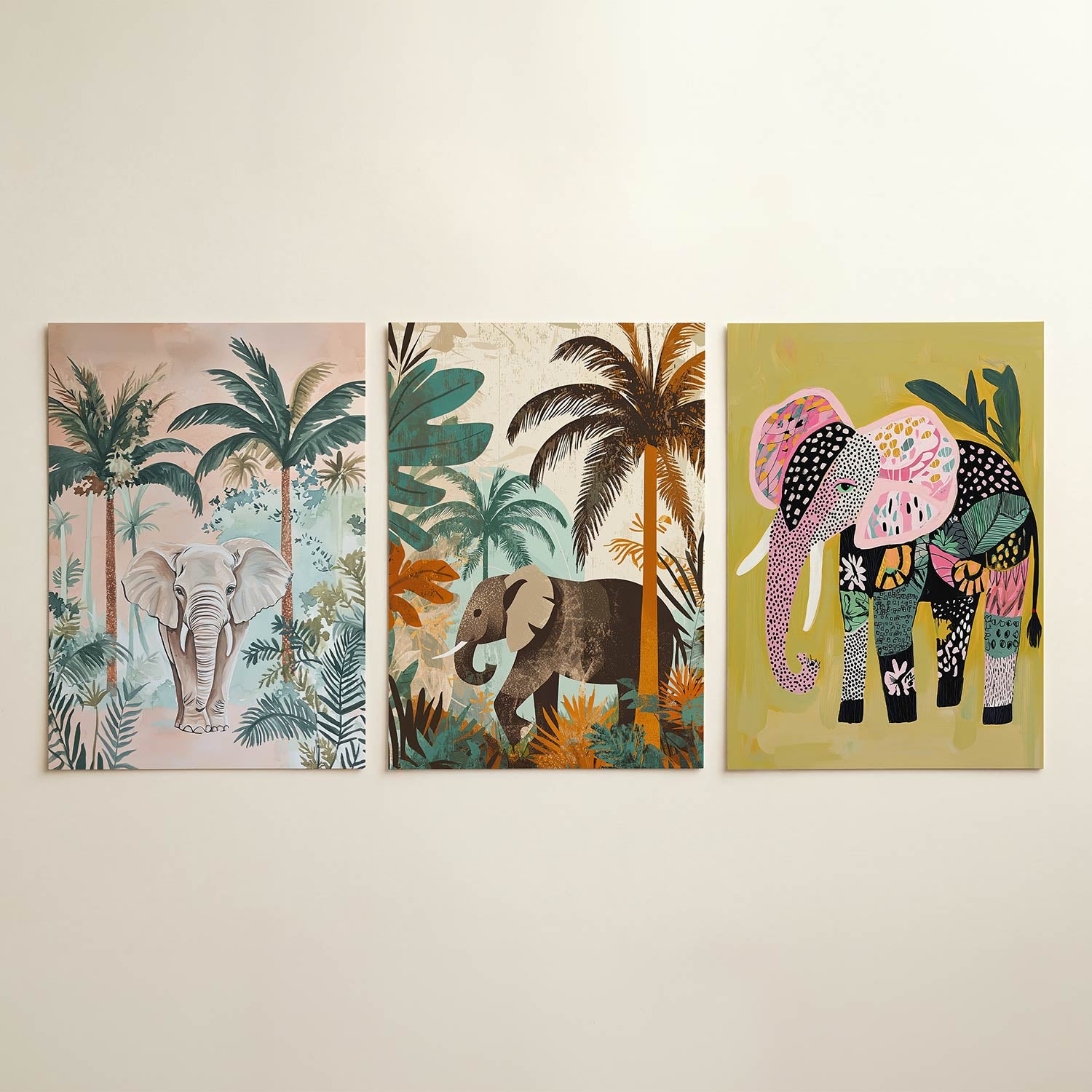 Jungle elegantie Posterset