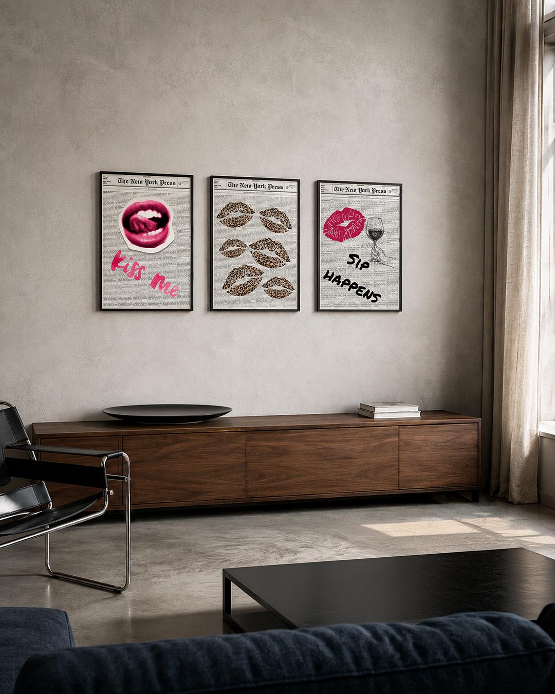 Lippen en woorden Posterset