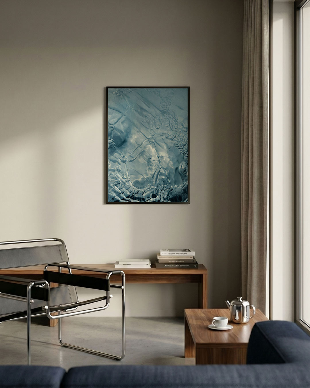 Glanzende structuren Poster