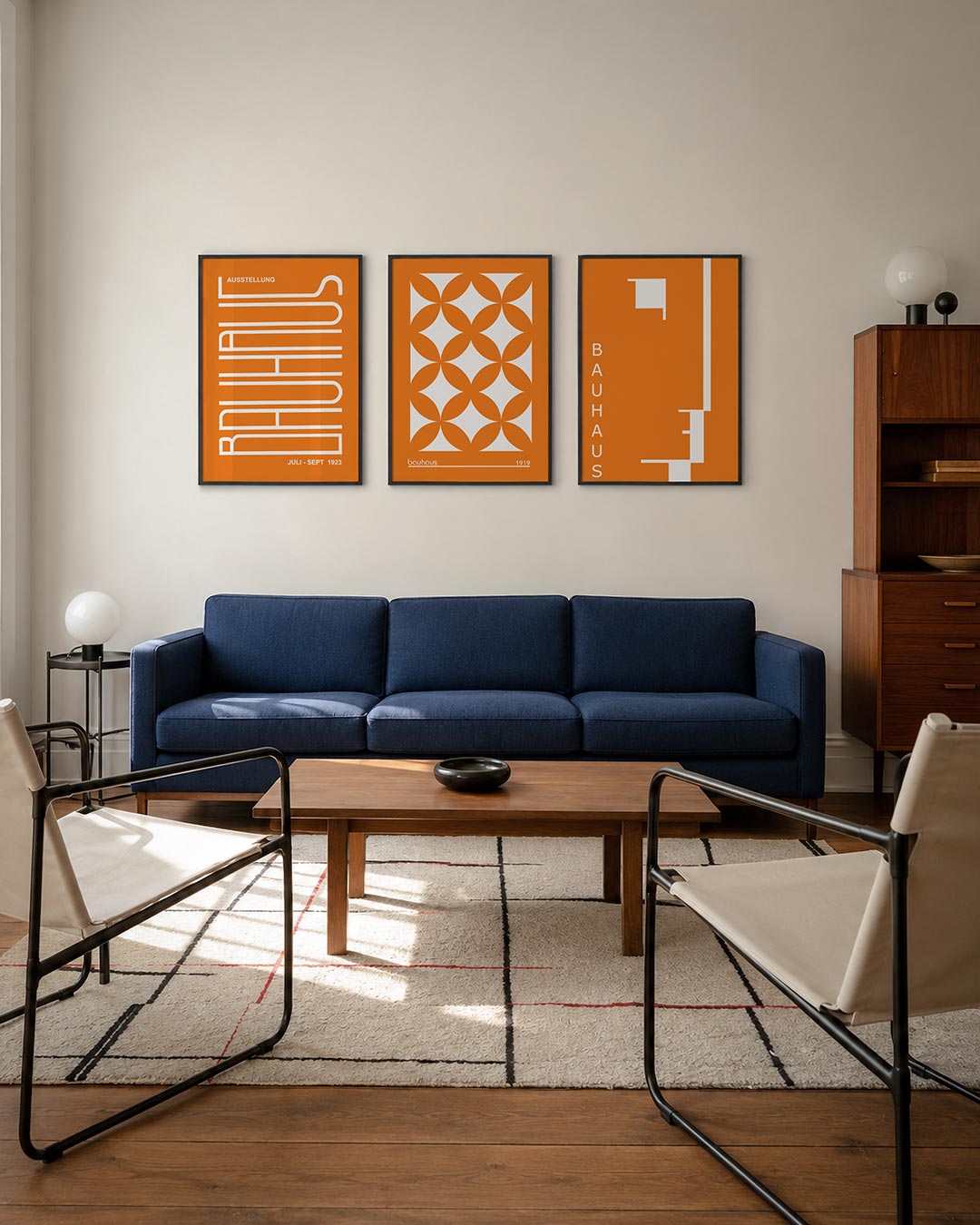 Lijnen en kleurvlakken Posterset