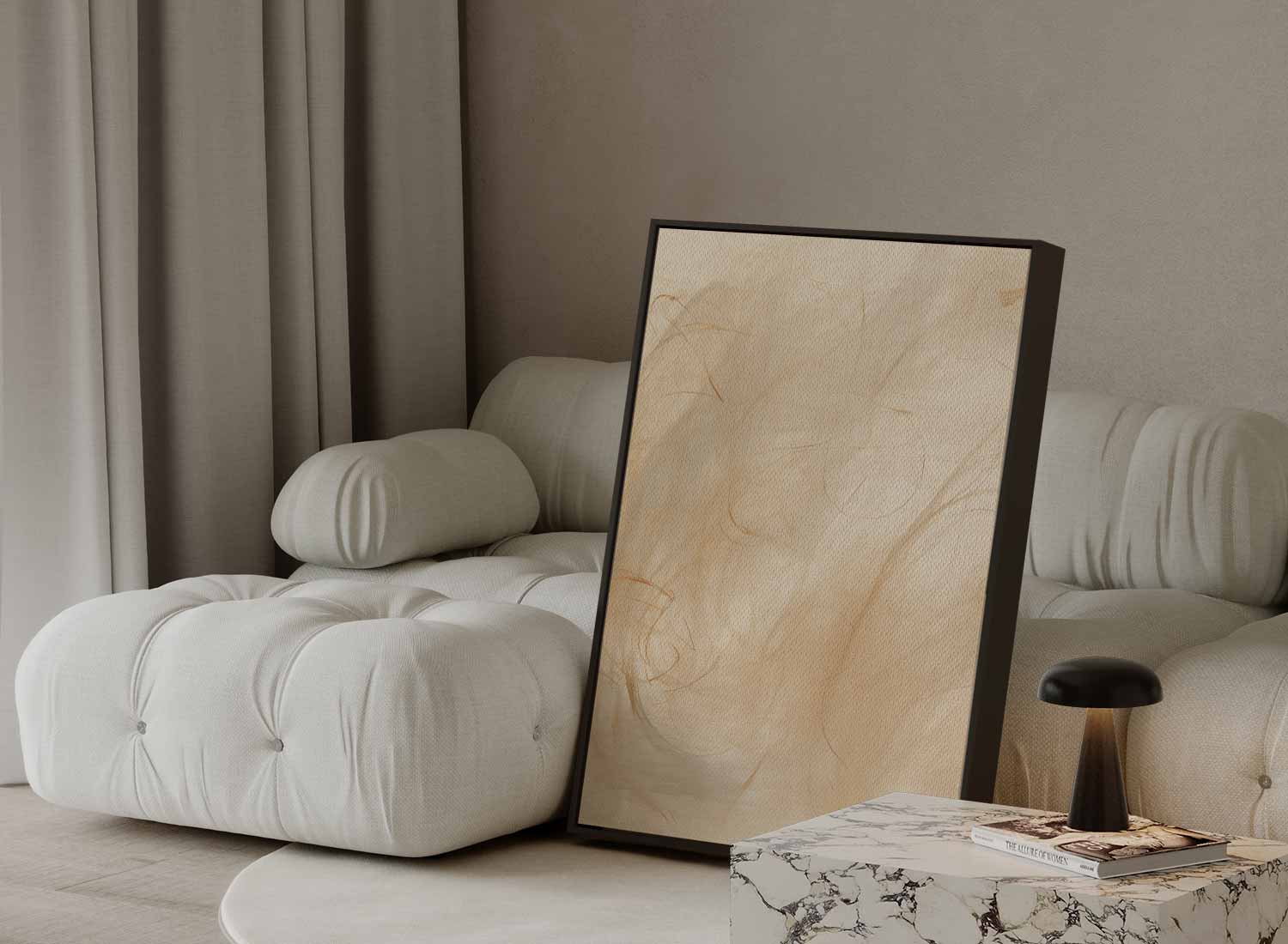 Etherische Wolken Kunstwerk-canvas-dibond-plexiglas-wanddecoratie-WallArtistic