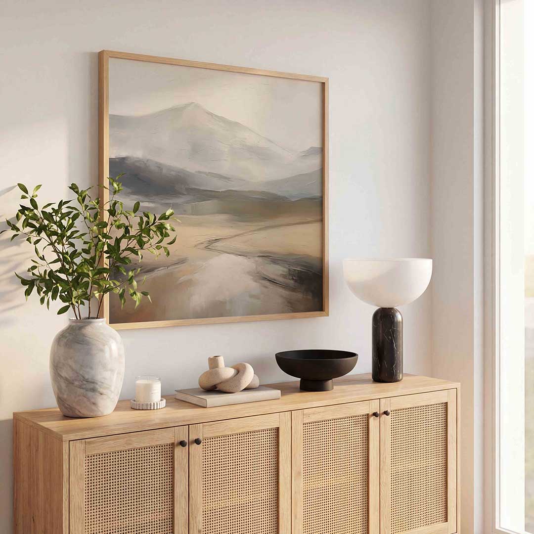 Berglandschap Poster