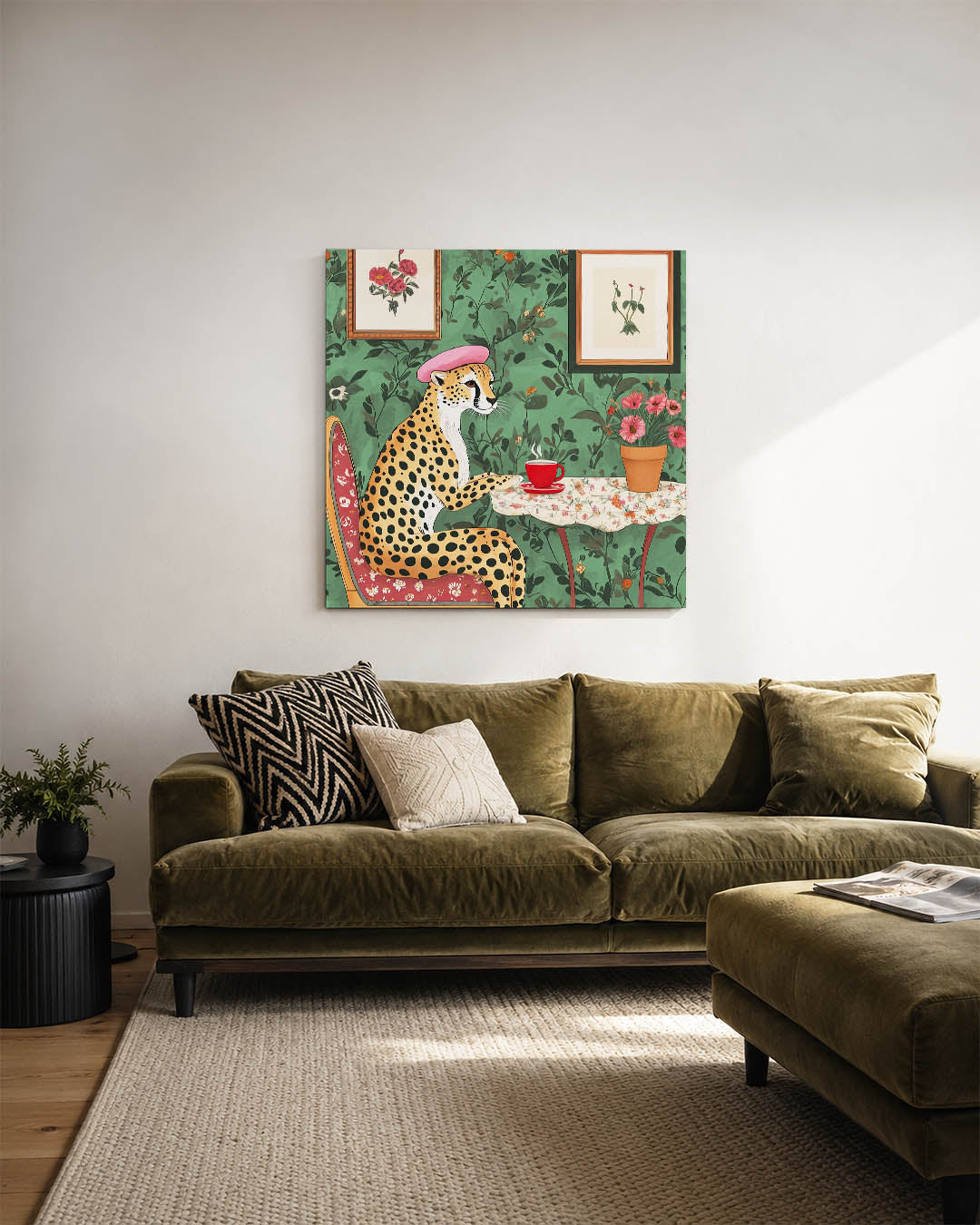 Dromerige dierenkamer Kunstwerk