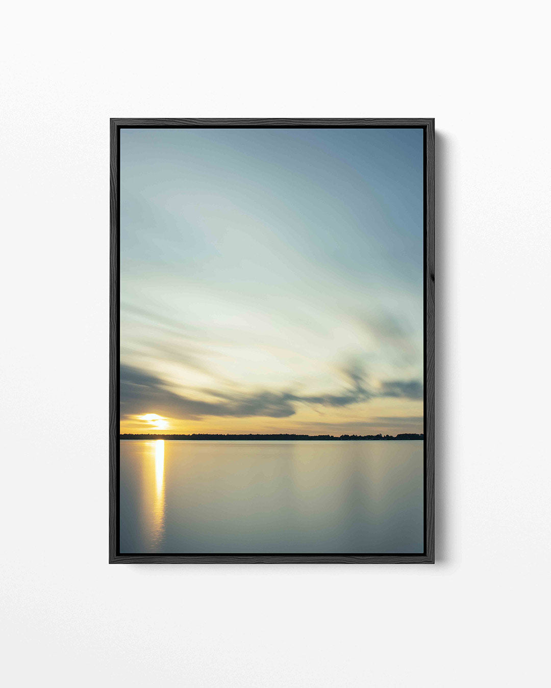 Rustige zonsondergang Kunstwerk