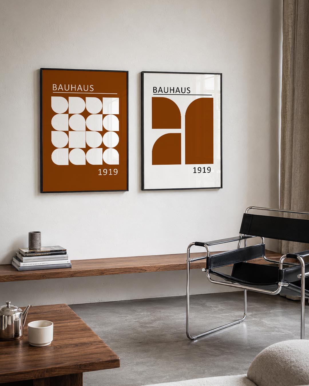 Vormritme en kleur Postersets