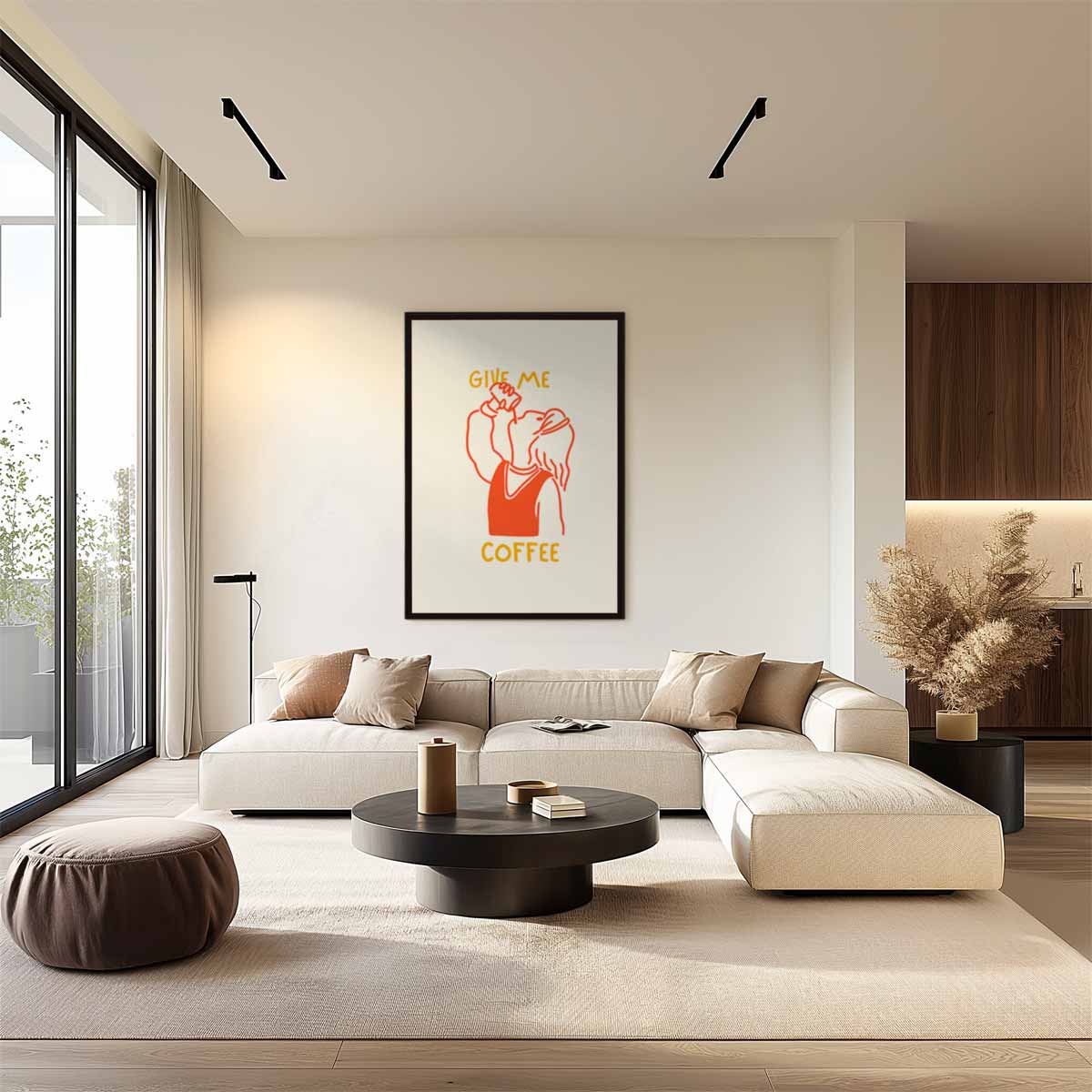 Koffie Avonturier Kunstwerk Kunstwerk-canvas-dibond-plexiglas-wanddecoratie-WallArtistic