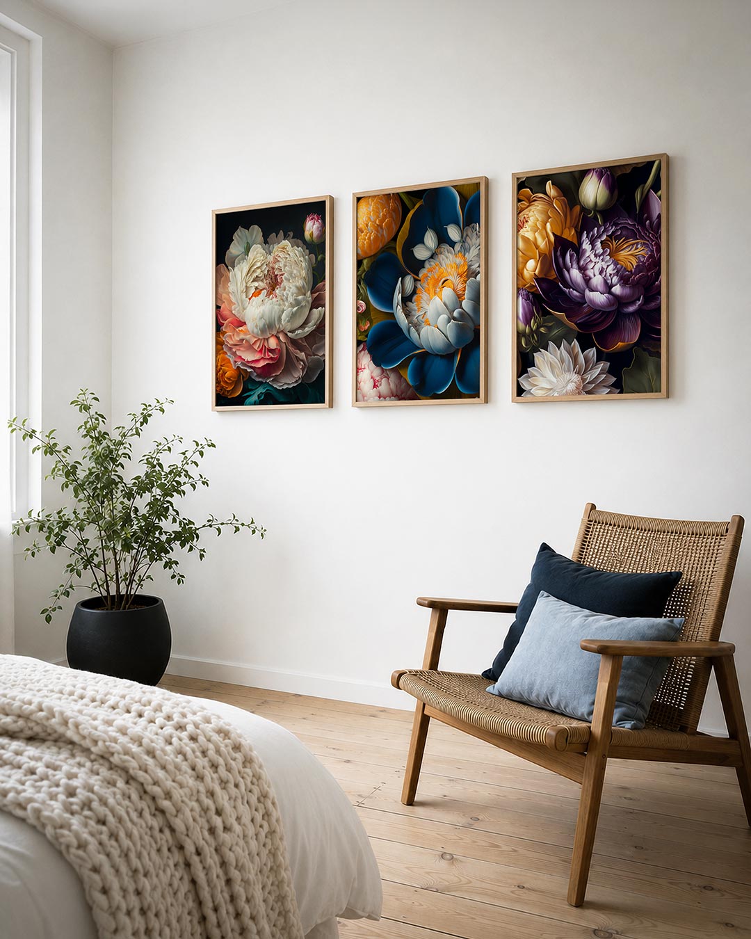 Bloemrijke pracht Posterset