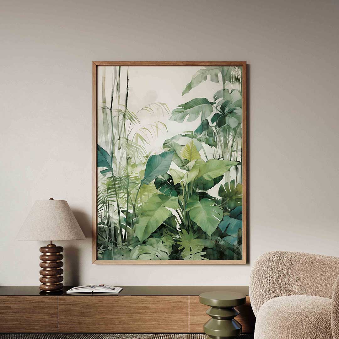 Groene bladeren Poster