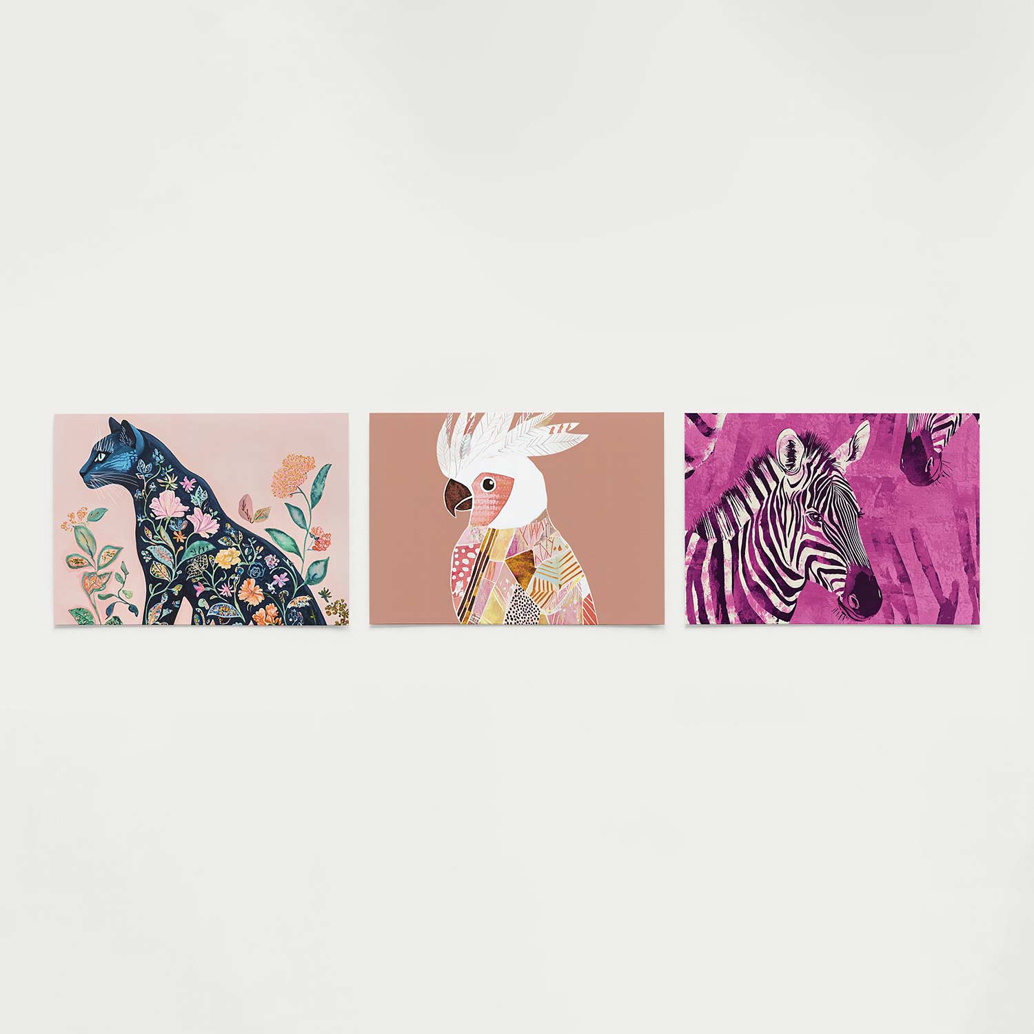 Bloemenkat Posterset