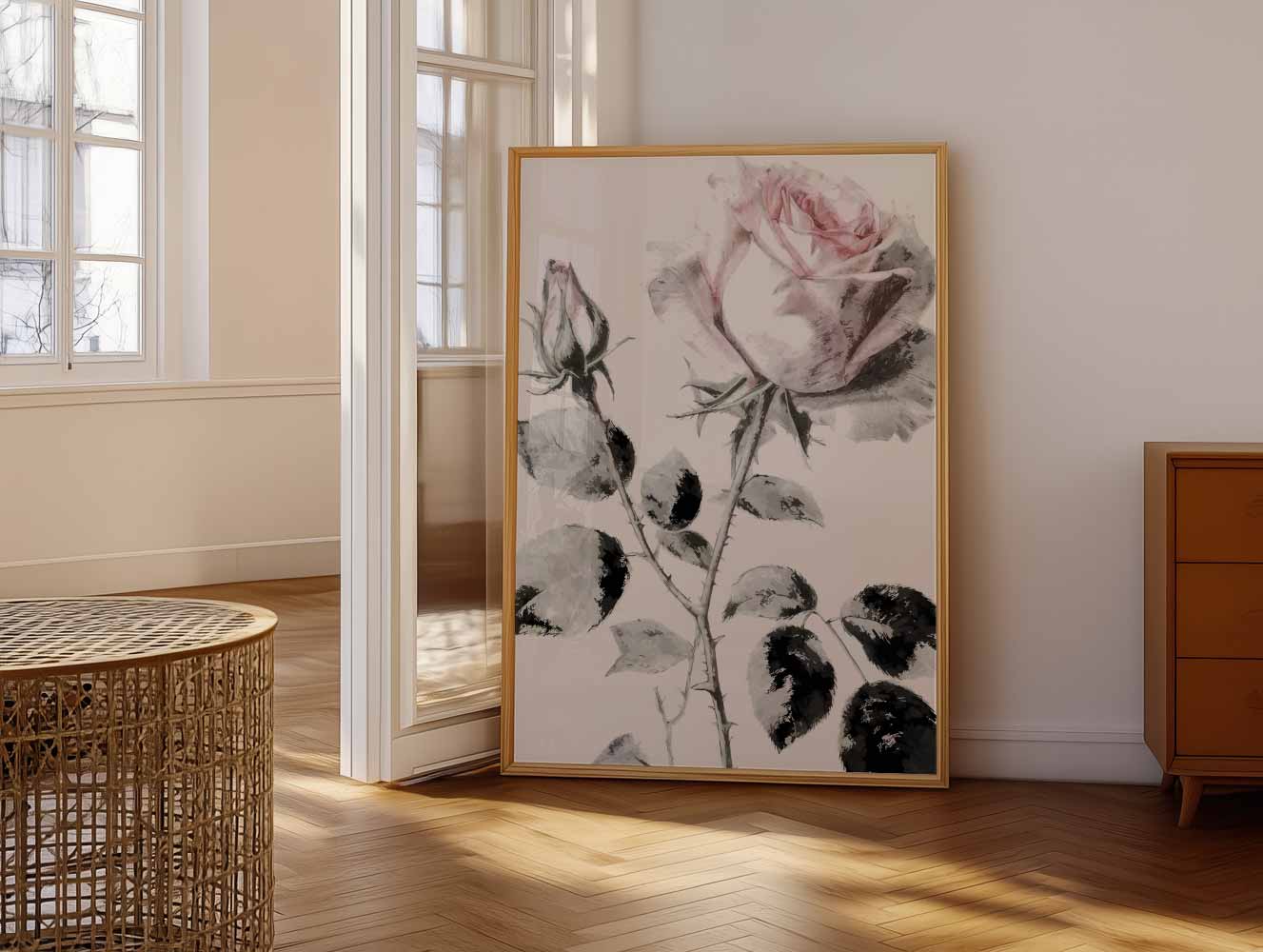 Romantische Rozen Poster-WallArtistic