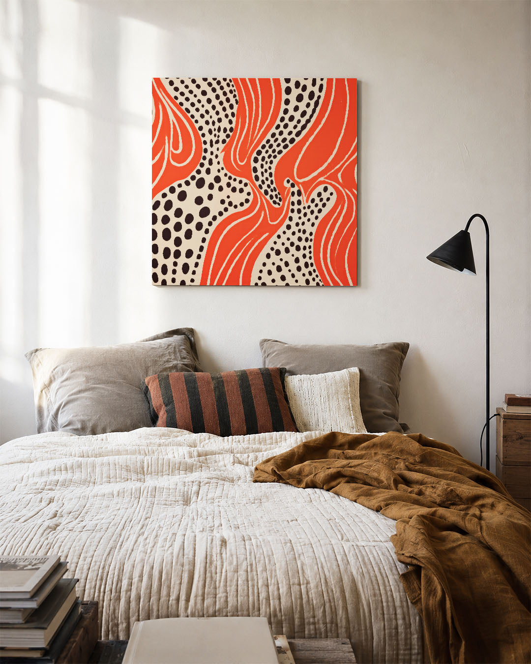 Golvende patronen Kunstwerk