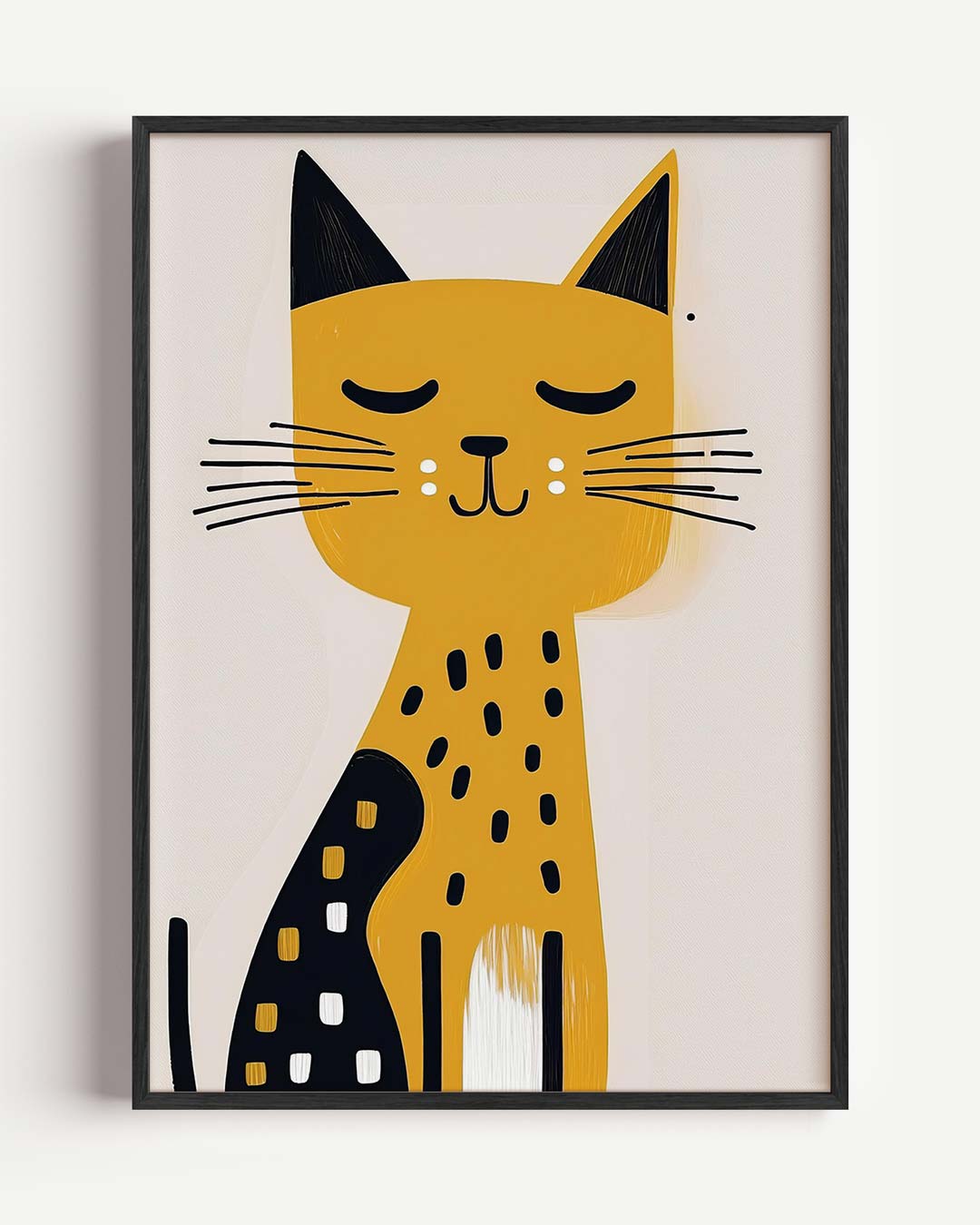 Slapende Kattenposter-WallArtistic