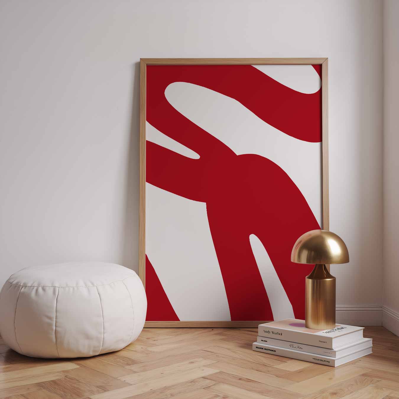 Moderne Abstracte Kunstposter-WallArtistic