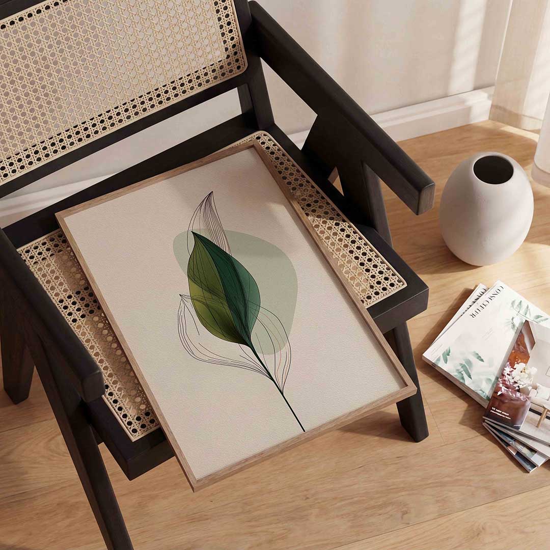 Groene bladeren Poster