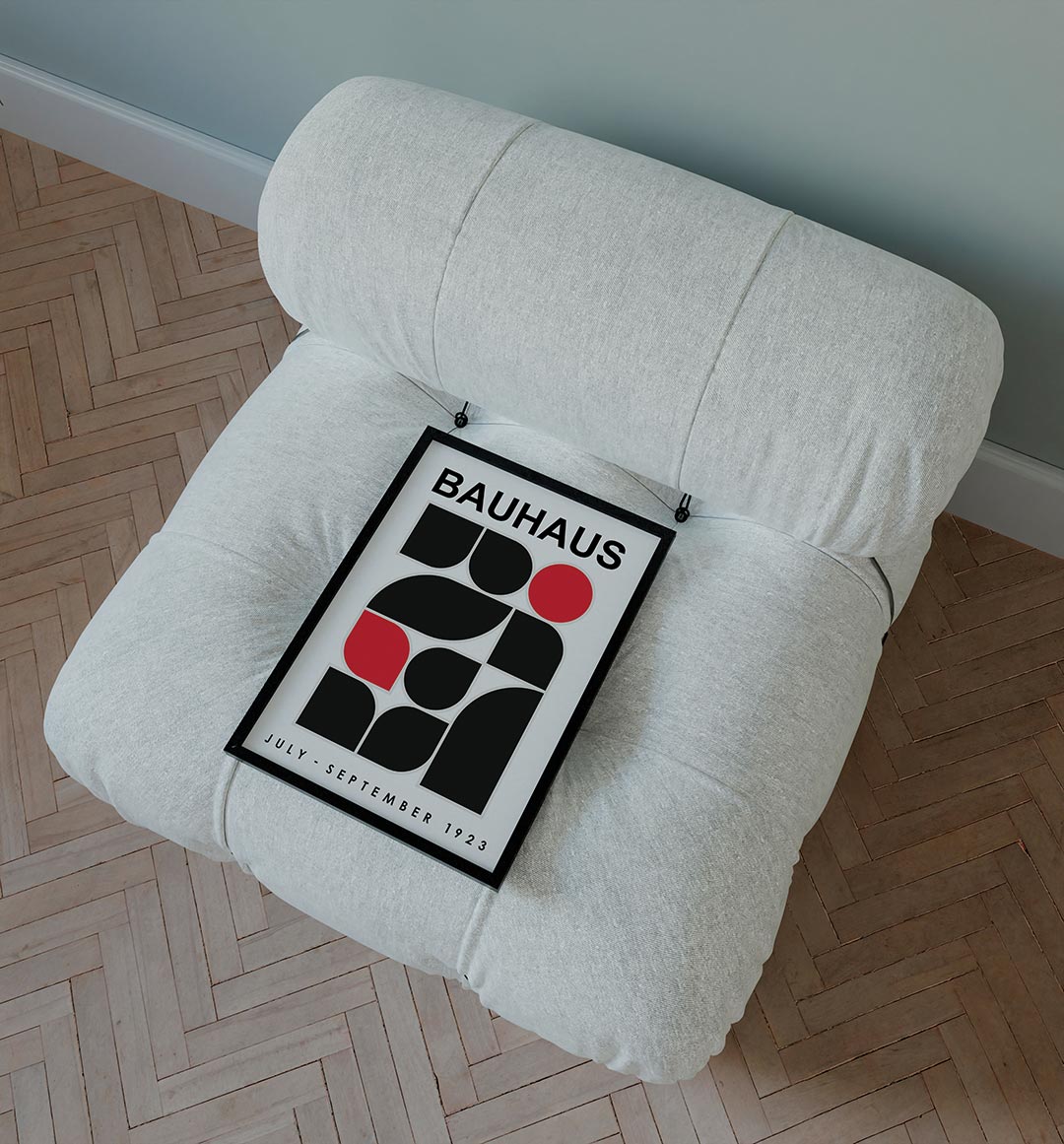 Vorm en kleur Poster