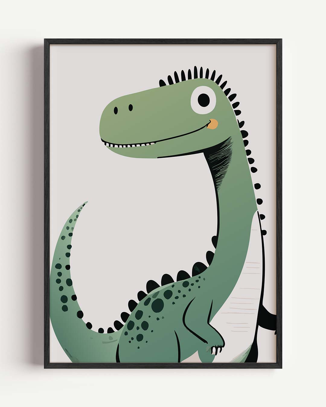 Schattige Dino Vriend Poster-WallArtistic
