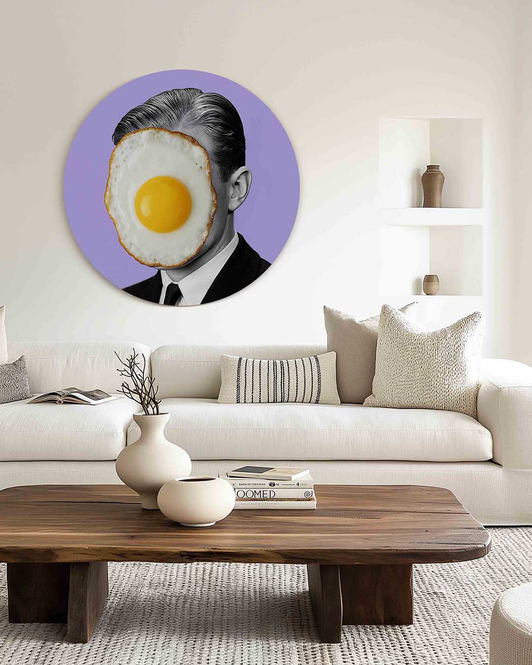Portret met gebakken ei Muurcirkel