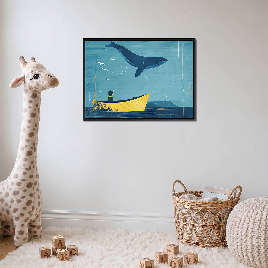 Dromerige zeevaart Kunstwerk