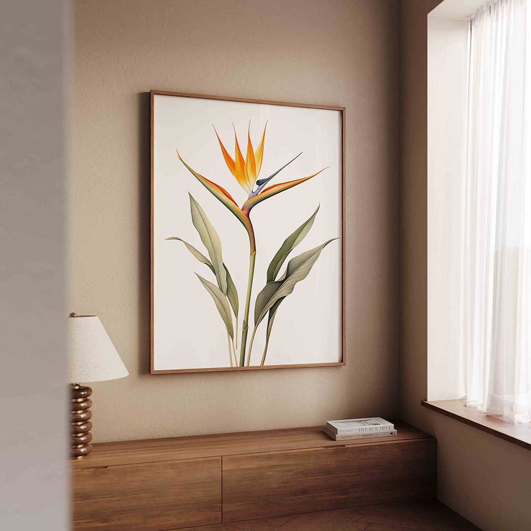 Vogel van paradijs Poster