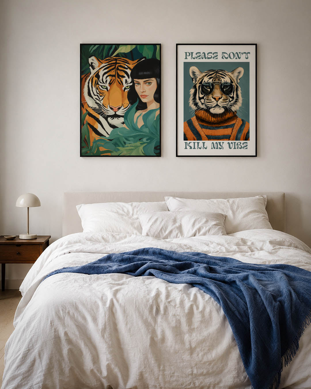Dier en mens harmonie Posterset