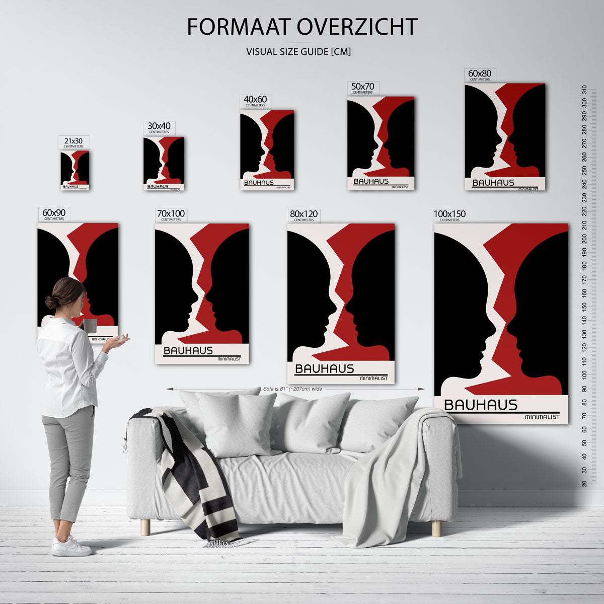 Vormen en vlakken Poster