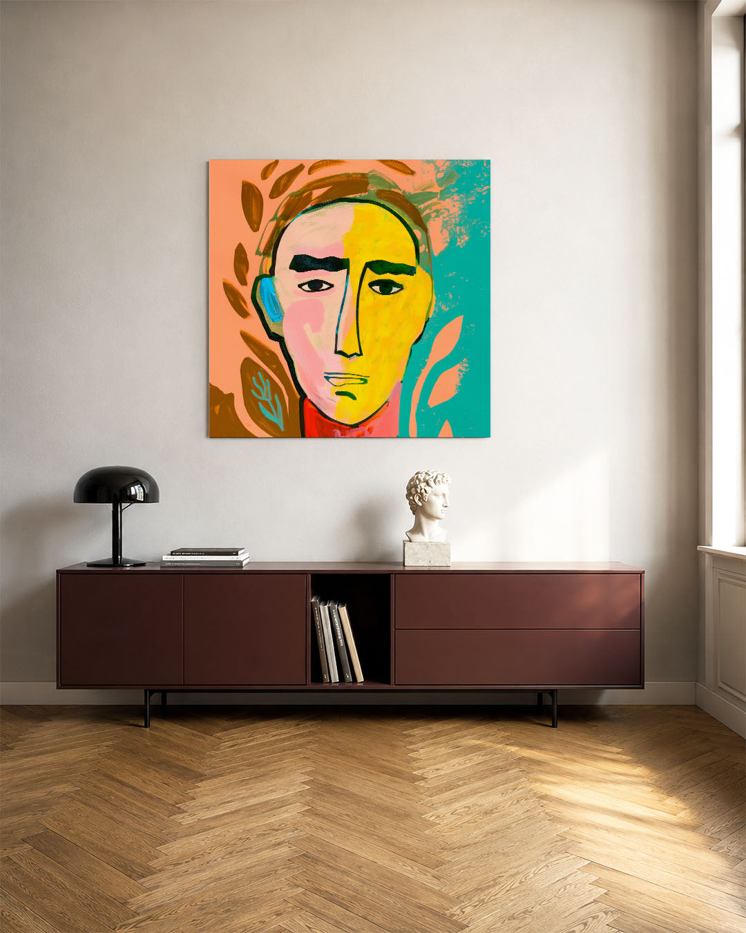 Gezichtsvormen Kunstwerk