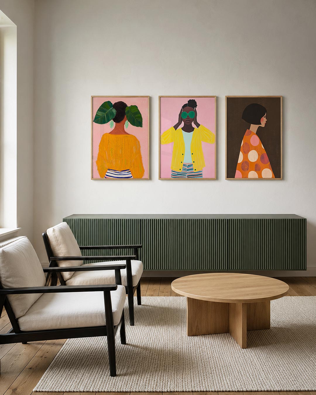 Kleurrijke harmonie Posterset
