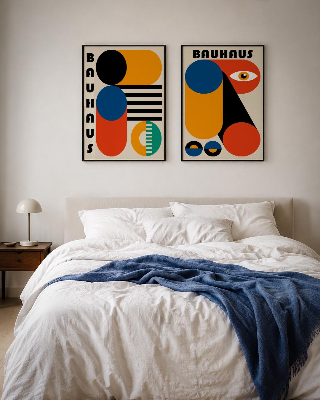 Vormen en kleurvlakken Posterset