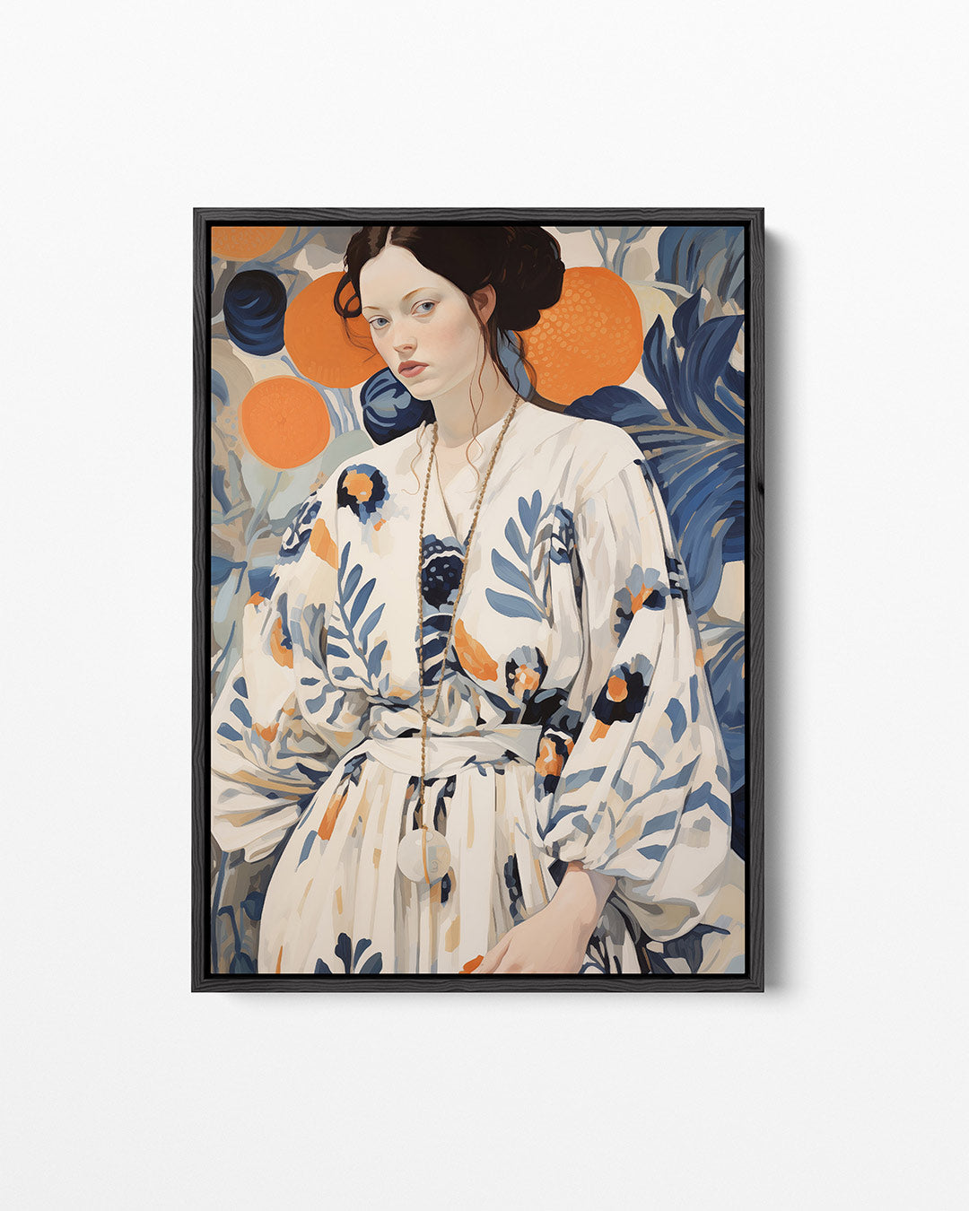 Vrouwelijke elegantie Kunstwerk