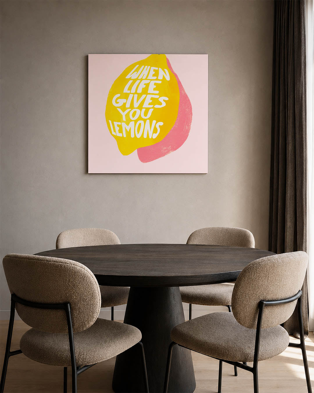 Citrus inspiratie Kunstwerk