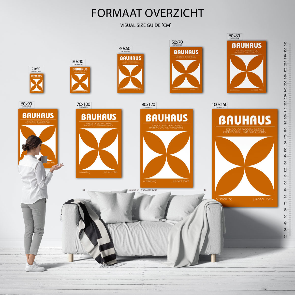 Vorm en balans Poster